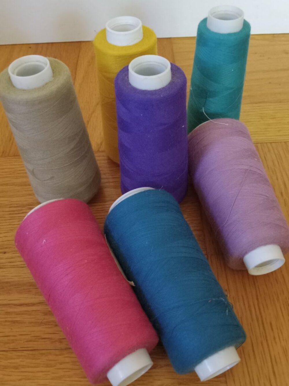 7 Serger Spools of Thread for Maxi-Lock Overlock Serger